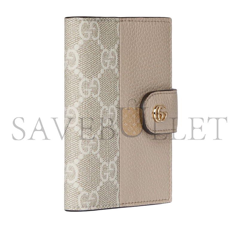 GUCCI BI-COLOUR GG MARMONT CARD CASE 855484 (11*8*2cm)
